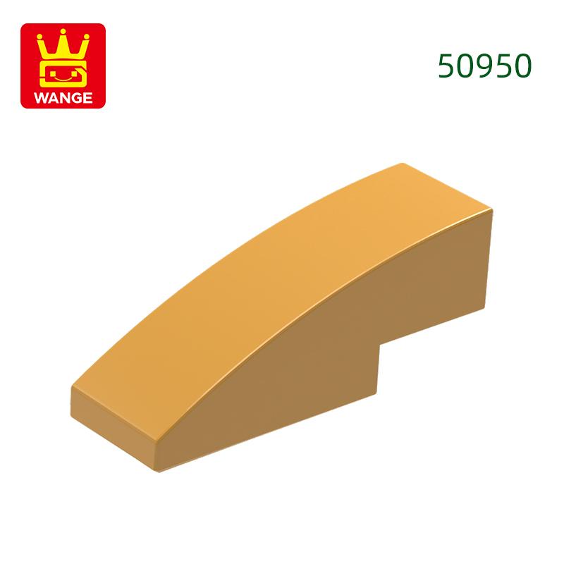 142Pcs/lot 50950 3x1 Curved Constructing Blocks MOC Classic Accessories Compatible Featuring Bricks Children Playthings Gift Box