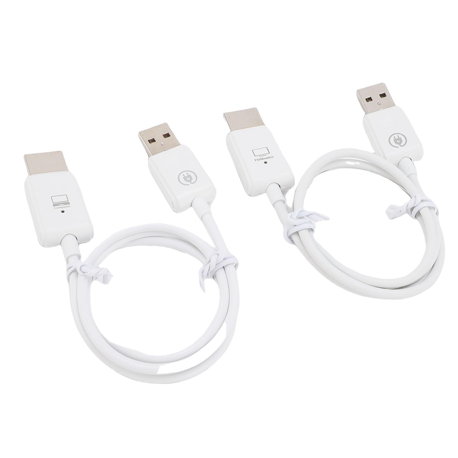 

Wireless HD Multimedia Interface Transmitter and Receiver Portable 1080P Screen Mirroring Adapter Extender for Laptop PC