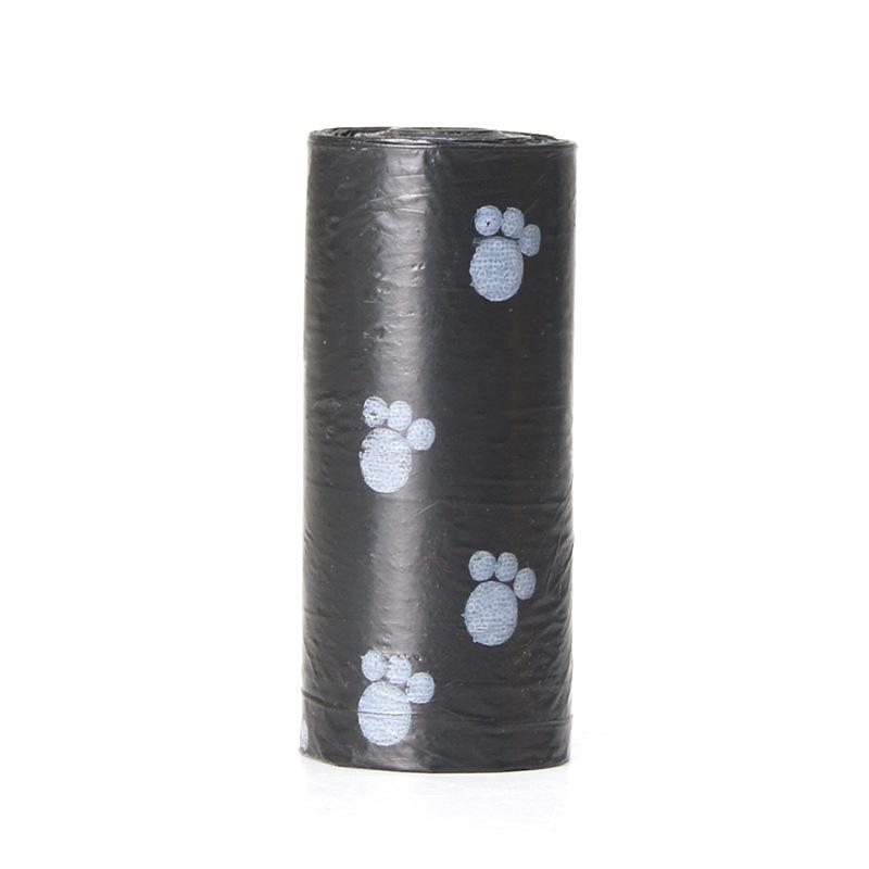 Dog Walking Portable Solid Color Poop Bags