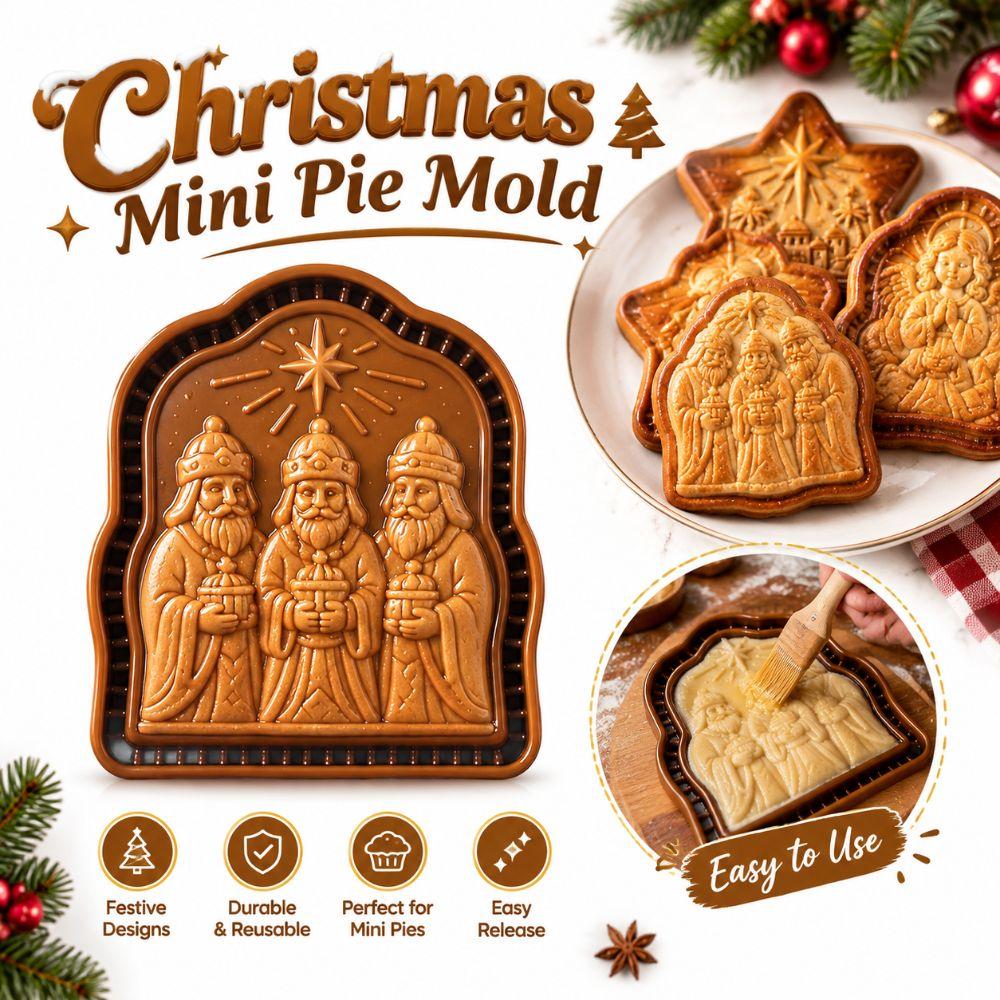 Dove Pattern Cookie Mold Angel Christmas Baking New Christmas Mini Pie Mold Holiday Baking
