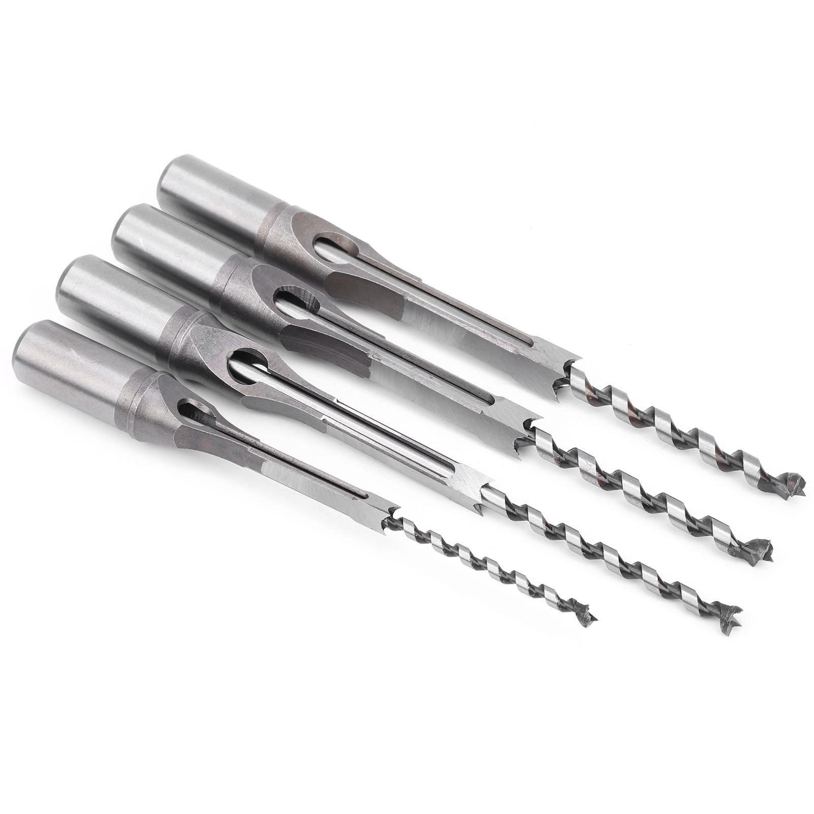 

4шт 610 мм сверла по дереву квадратные отверстия набор сверл с подшипниковой сталью аксессуары