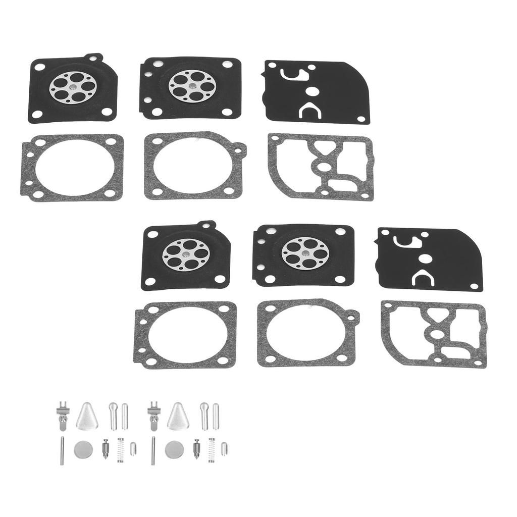 2 Sets Carburetor Rebuild Kit Replacement for STIHL MS200 MS200T C1Q RB‑69 RB69 Chainsaw