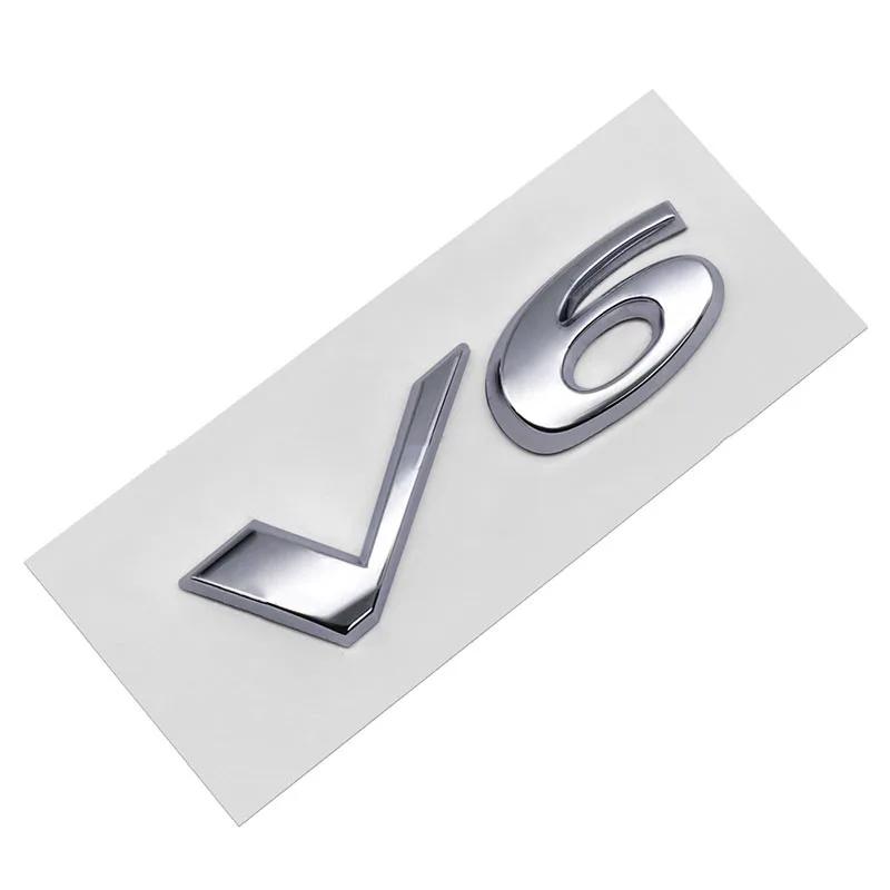 

Наклейка с эмблемой на багажник автомобиля из АБС-пластика для 3.0 5.0 V6 V8 Logo XF XJL XE XK X260 X Type F-Type S-Type F Pace XJ X350 E-pace V6 серебряный