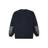 Converse Sweatshirts Unisex Black Crew Neck Thickened Regular 10025058-A03