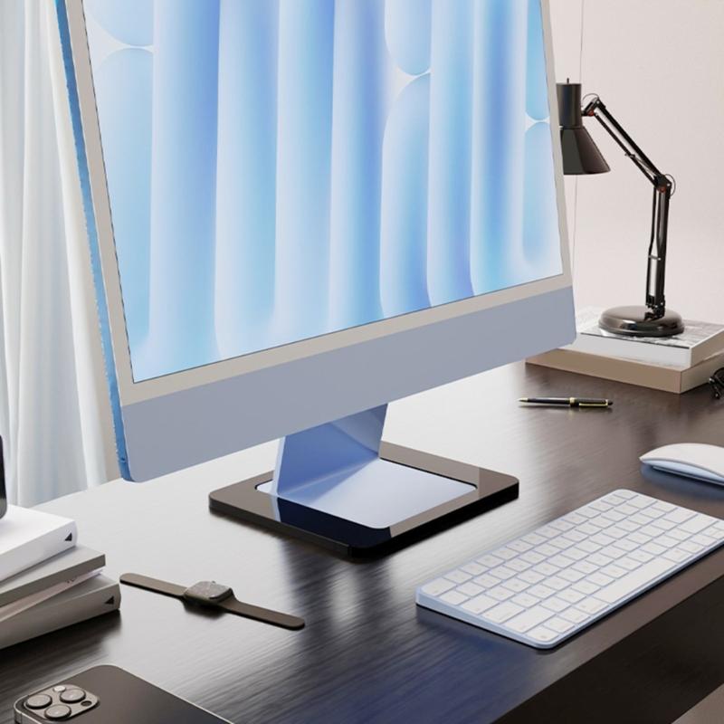 Acrylic Widening Stand For 24inch Desktop Computer Heavy Duty Holder Wider Computer Base Replacement Accessories