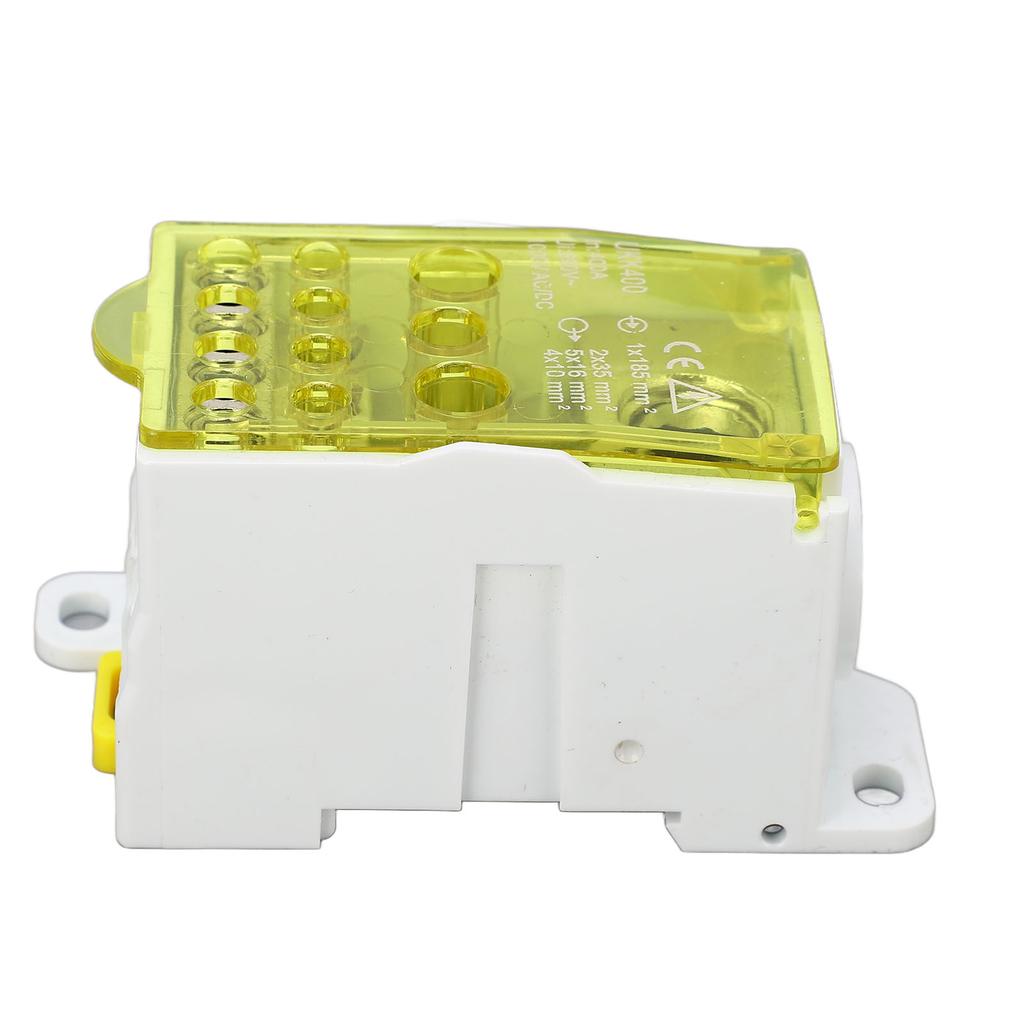 Terminal Block Junction Box DIN Rail Main Line Universal Power Distribution 690V 400A Blue