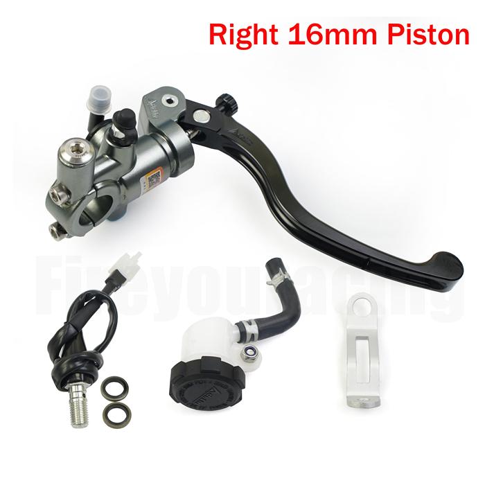 

Радиальное крепление 14 мм 16 мм 17,5 мм 19 мм Adelin PX1 рычаг главного цилиндра тормоза сцепления мотоцикла для z750 z900 MT07 cafe racer