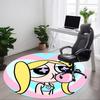 1pc Powerpuff Girls Office Round Area Rug, Under Office Chairs Bedroom Living Room Home Decor  A1022140