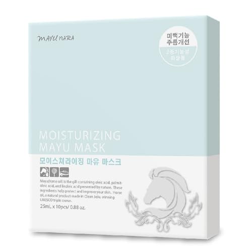 

Mayu Oak Jeju mayu Moisturizing Horse Oil Mask 25mlx10pcs Moisturizing Mayu Mask Korean Cosmetics Korean Cosmetics Korean Skin Care Jeju Island