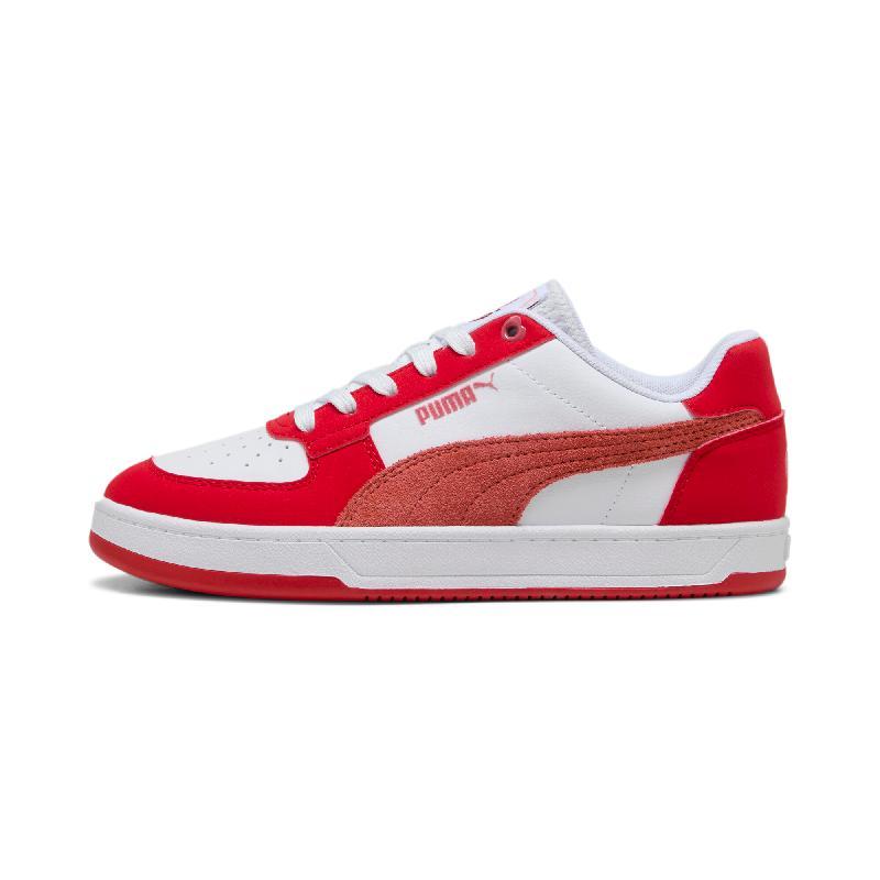 Puma Caven 2.0 Comfortable Versatile Low-Top Sneakers Women Sneakers White Red 401608-02