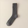 Dámské silné vlněné ponožky v japonském stylu - Hřejivé, útulné, vysoké bavlněné zimní ponožky