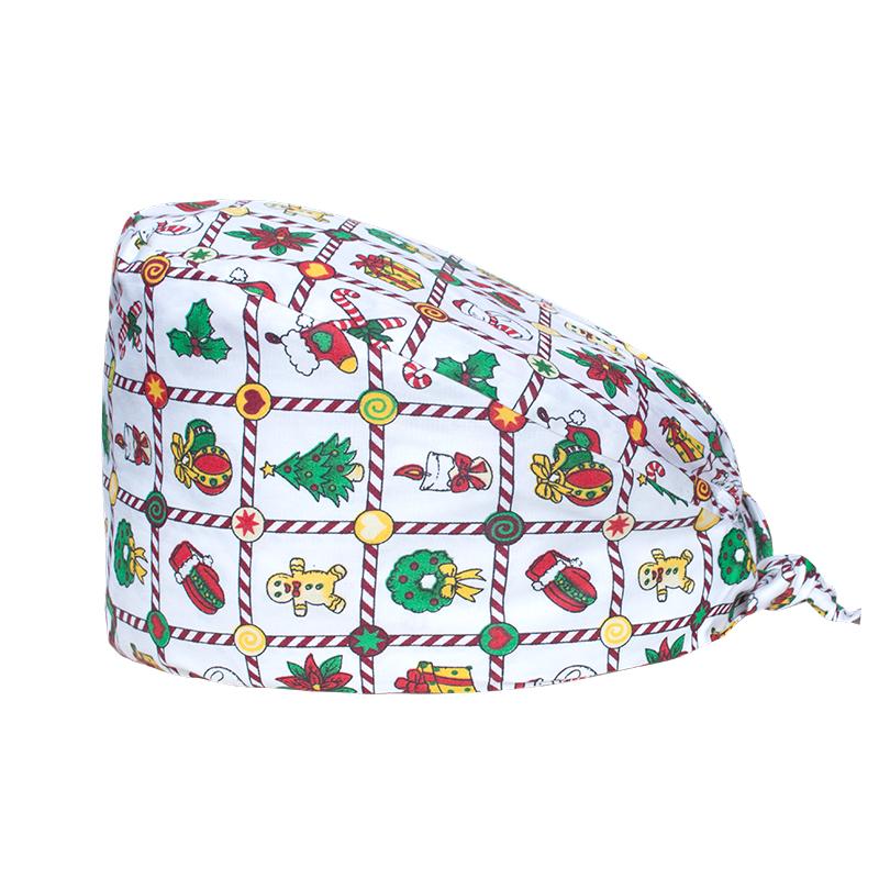 200 Kinds Adjustable Medical America National Pattern Cartoon Pet Hospital Heart Surgical Doctor Cap Surgeon Hat