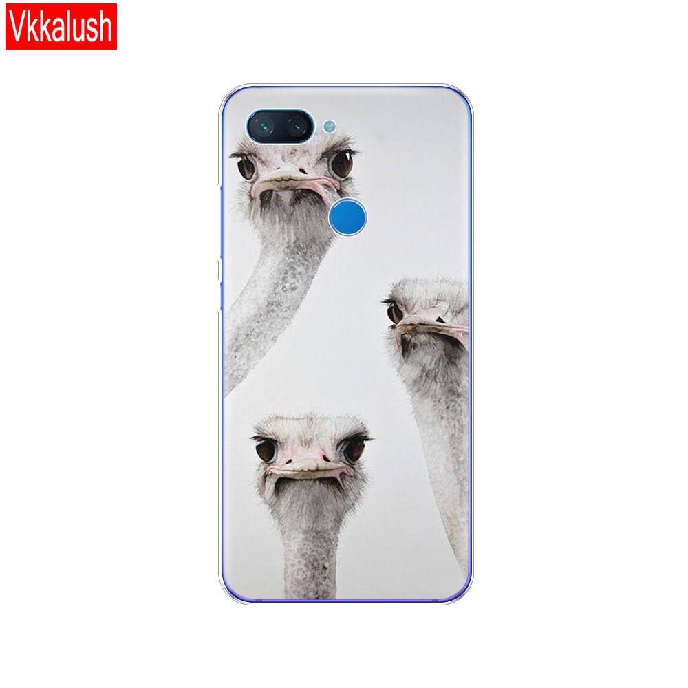 Silikonhülle Für Xiaomi mi 8 LITE Hülle 6,26 Zoll klar TPU niedliche Hülle Für Xiaomi mi 8 lite Rückseite Für Xiaomi mi8 coque capa