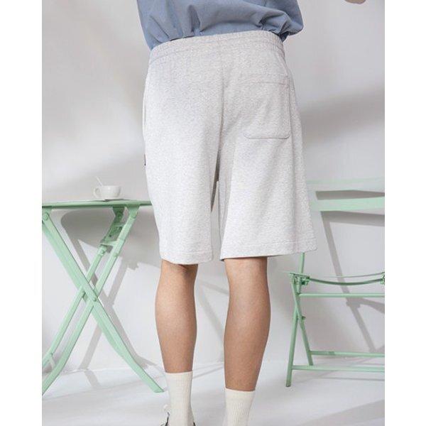 Converse French Terry Shorts Light Retro Gray Mcj788 Ggn
