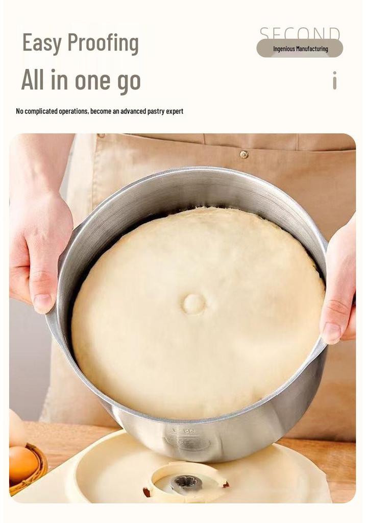 Household Dough Mixer & Fermentation Machine - Ideal for Kneading, Mixing, Proofing & More