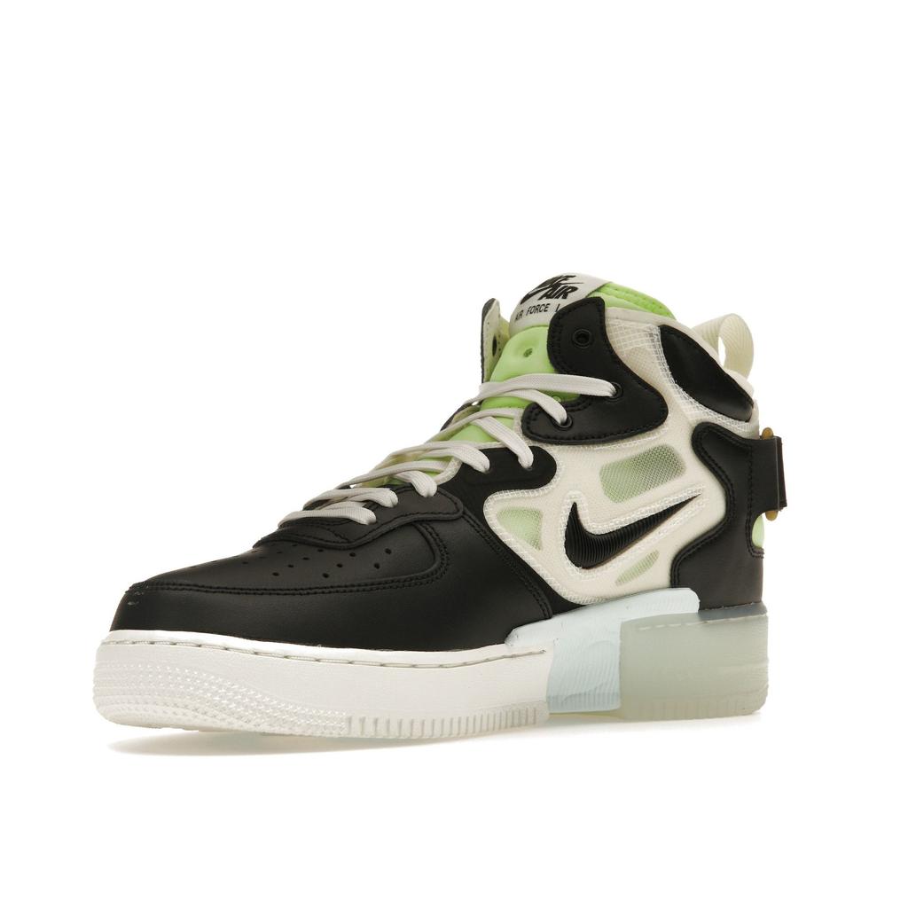 Nike Air Force 1 Mid React 'Black Neon' DQ1872-100