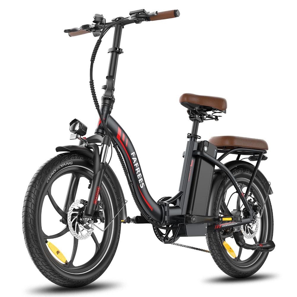 Elektrisches Fahrrad Fafrees F20+ Pro 250W Motor Faltbares Stadtelektrofahrrad 36V 25AH LCD-Display Shimano 7-Gang 20" Fettreifen