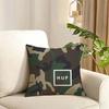 Trend HHUF Tide Cushion Cover Reversible Plush Pillow Cover Soft Fluffy  Home Decor for Sofa Bedroom