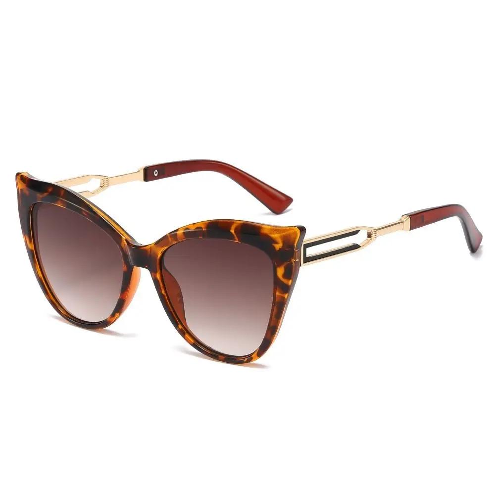 Fashion Vintage Sunglasses Trendy Metal Frame Luxury Gradient Multicolor Steam Punk Eyewear Sun Glasses
