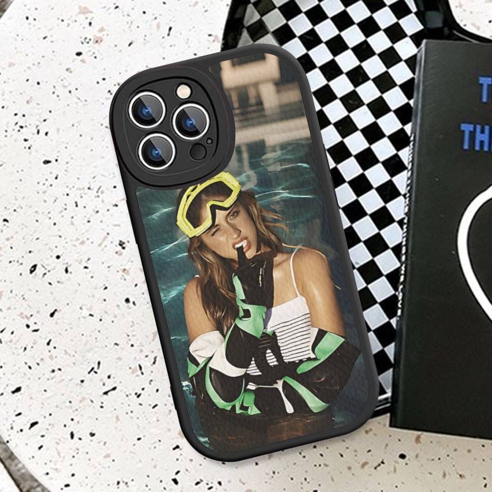 Canadian Female T-Tate Singer M-McRae Leather Phone Case For IPhone 16 16e 15 14 13 12 11 Pro Max Plus Mini Cover