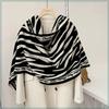New Autumn and Winter Shawl with High End Scarf  Office Blanket  Imitation Cashmere Thickened Warm Scarf