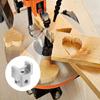 Pack of 2 Sturdy Scrollsaw Blade Holders With Accuracy Alignment Scrollsaw Accessories for Woodworking & DIY Tasks