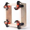 Professional Woodworking 90° Right Angle Clamps - Premium Accurate Frame and Cabinet Assembly Tools for Carpentry and DIY