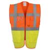 Yoko Unisex Adult Executive Recycled Hi-Vis Waistcoat