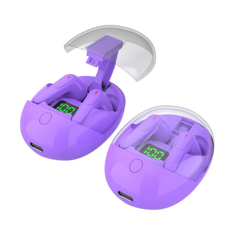 New Bluetooth Headphone Cover Innovative Design Jerry Chip 5.3 Waterproof Transparent Long Life