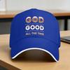 God Is Good All The Time Sun Baseball Cap Summer Unisex Unisex Custom DIY Hip Hop Hats Adjustable Trendy Tennis Skate Snapback Cap