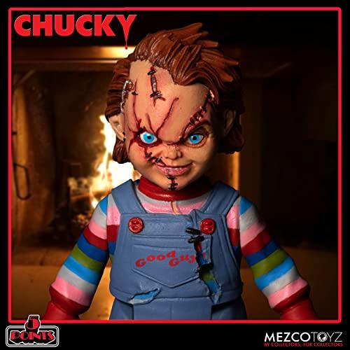 5-punkts Barnlekserien Chucky Actionfigur Deluxe Set, Blå, Medium, 653094