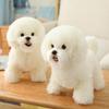 9 rodzajów symulacja psa Bichon Frise pluszowa zabawka dla psa super słodki Likelife Corgi pies lalka wypchane zwierzę maltański pies szczeniak zabawki dla zwierząt domowych