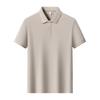 JOW Men's Washable Wear-Resistant Short Sleeve Polo Shirt