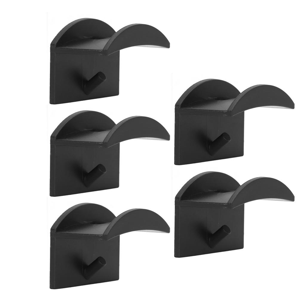 5 PCS Wall Hat Rack Self Adhesive Baseball Hat Hanger Hook Earphone Necklace Storage Rack