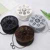 Hangings Mozzie Spirals Holder Mozzie Coiled Box with Handle and Lid For Travel