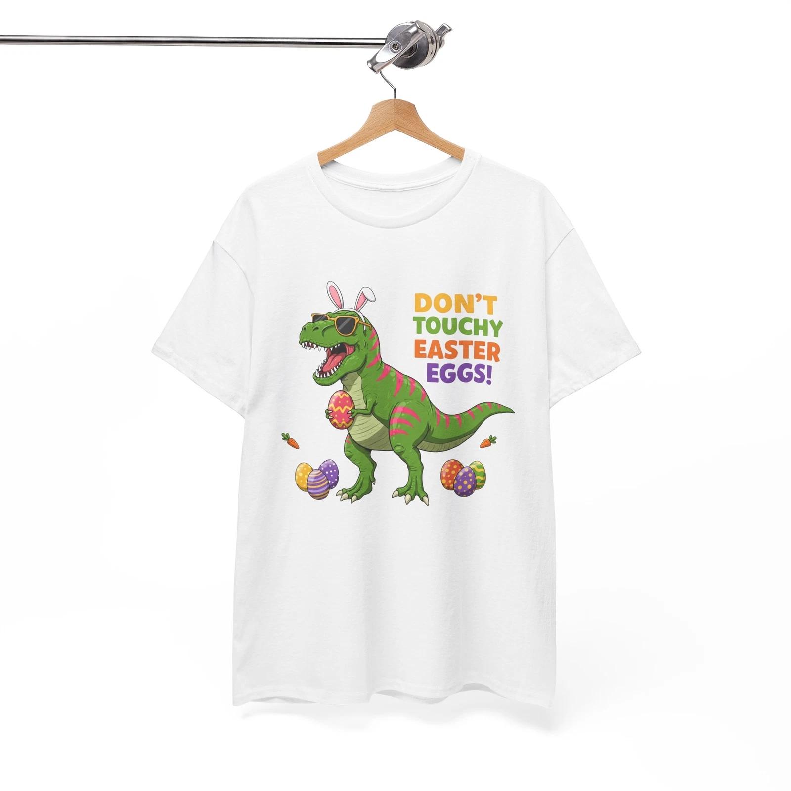 Dinosaur T-Shirt | Funny Prehistoric Tee | T-Rex Jurassic Shirt Easter dino M