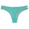 Low-Middle Waist Ladies Thong Panties, Non-marking Comfortable Breathable Women's T Pants Lace Sexy Women's Panties