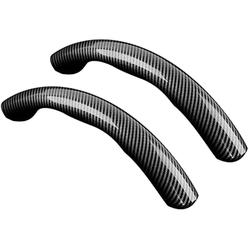 Auto-Lenkrad-Abdeckung, Karbonfaser, universell für Automobile, Karbonfaser, Auto-Lenkrad-Abdeckung, rutschfest, Auto-Radschutz, 38 cm(15"")