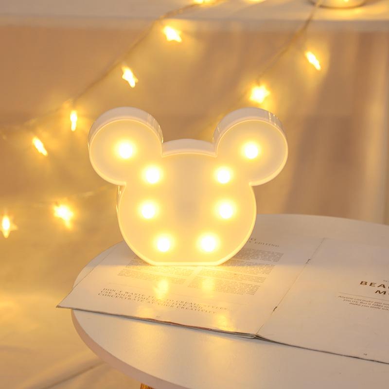 Swan, Cactus, Giraffe Shaped LED Night Light – Colorful Festival Decoration