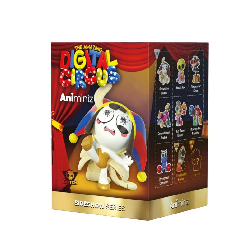 Digital Animiniz Series Collection Blind Box - Pomni Jax Ragatha Gangle Doll Glitch Toy for Birthday Gift