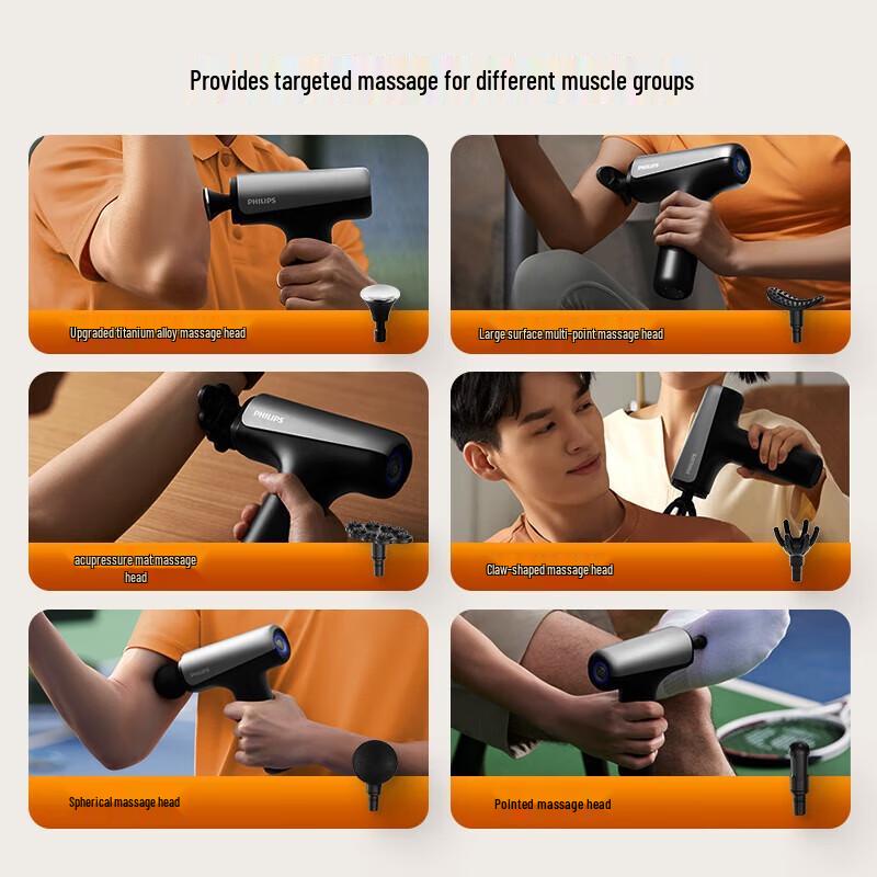 Philips PPM3205G Mini Percussion Massage Gun