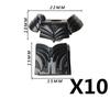 Mittelalterliche Militärzubehör Bausteine Ritter Figuren Waffe Schild Rüstung Helm Speer Bogen Armbrust Axt Hammer Spielzeug K026