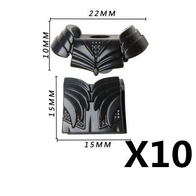 Mittelalterliche Militärzubehör Bausteine Ritter Figuren Waffe Schild Rüstung Helm Speer Bogen Armbrust Axt Hammer Spielzeug K026