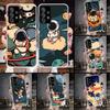 Cartoon Planet Astronaut Star Rocket Soft Phone Case For Samsung Galaxy A12 A22 A32 A52 A72 A02S A51 A50S A71 A70 A31 A20S Note