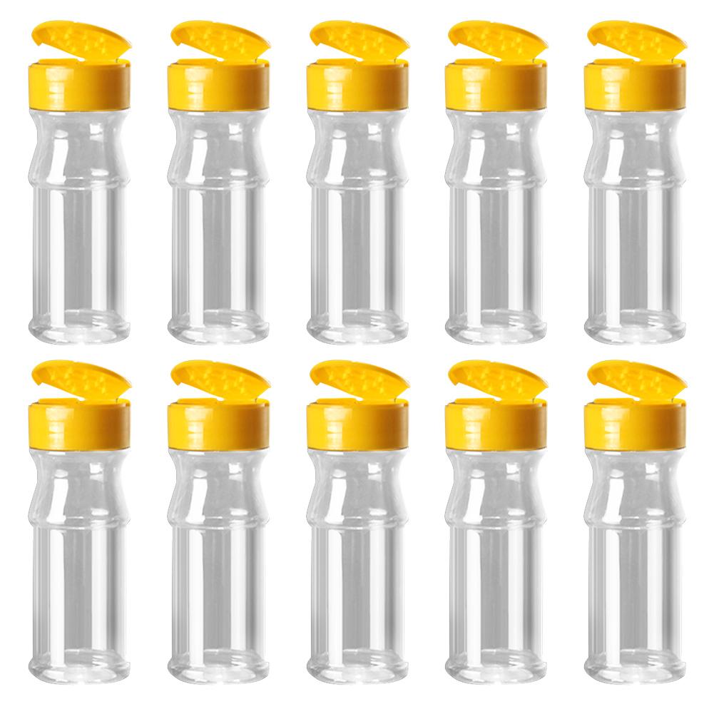 

10Pcs 180ml Plastic Seasoning Jar Barbecue Condiment Bottles Spice Bottle China Mainland