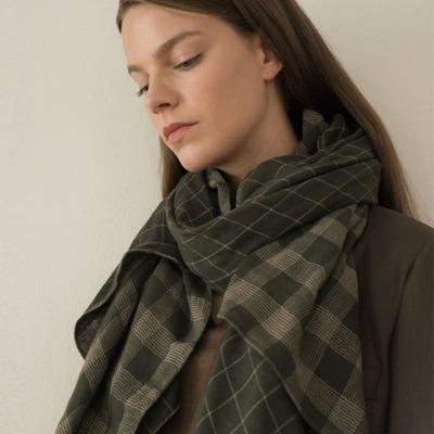 BB’DE SOLI’DE Chester Scarf-khaki