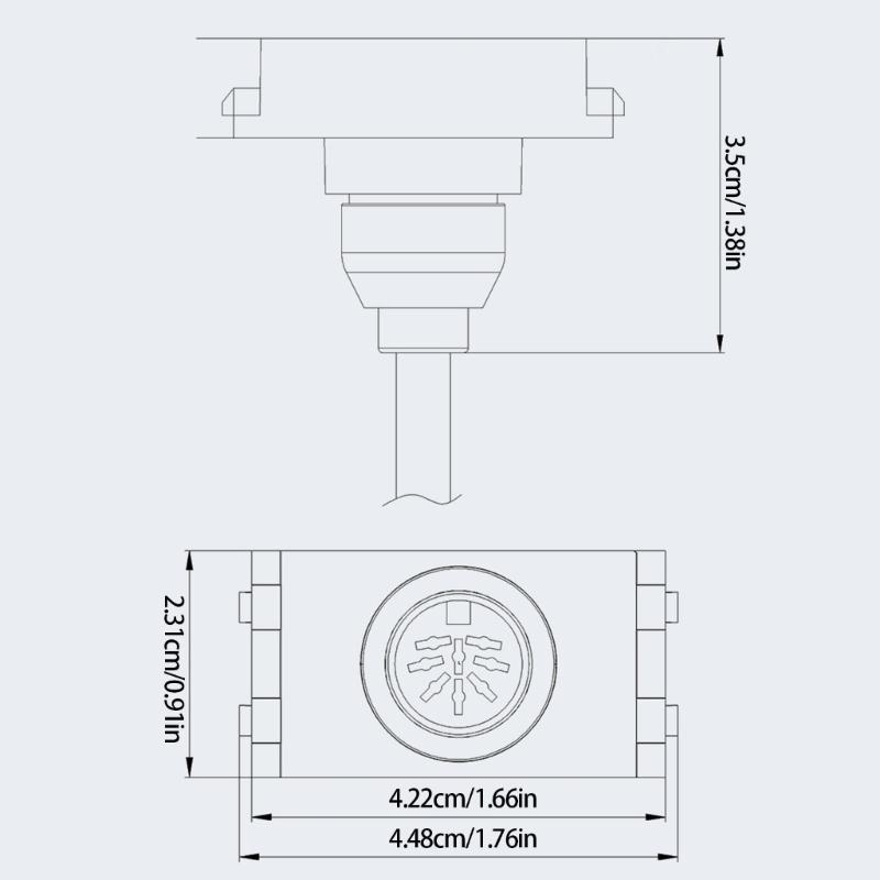 Universelles DIN 8-Pin-Kabel DIN 8-Pin Buchse auf Stecker/Buchse auf Buchse Option für Synthesizer und Sequenzer