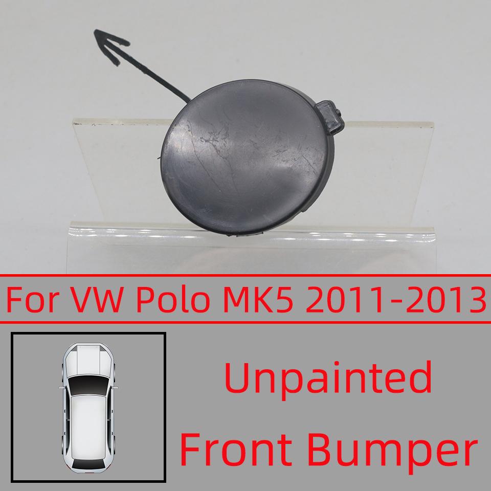 Auto Front Bumper Towing Hook Eye Cover Cap For Volkswagen VW Polo MK5 2011 2012 2013 Tow Hook Hauling Trailer Lid 6R0807241A