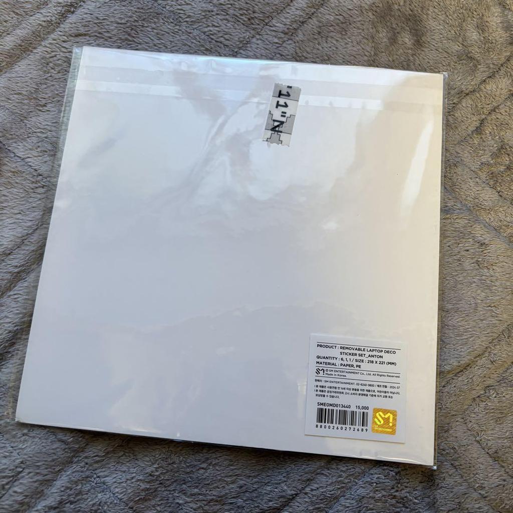 [USED] RIIZE Anton REMOVABLE LAPTOP DECO STICKER