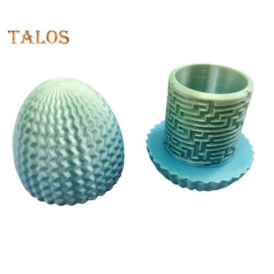 

Игрушка-лабиринт в виде яйца, напечатанная на 3D-принтере, тренировка логического мышления, координации движений рук и глаз, снятие стресса, образовательный лабиринт, ящик для хранения яиц, украшение для рабочего стола G